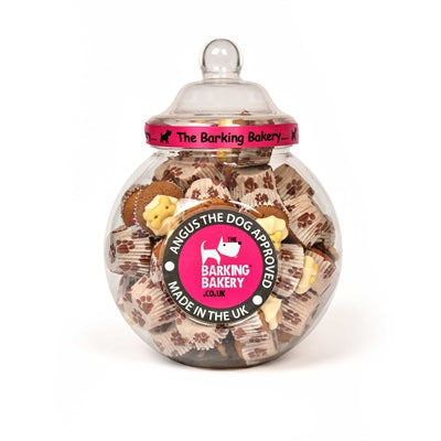 Le pot de stockage de boulangerie aboiement mini woofins glacés