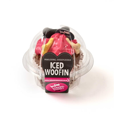 Le pot de stockage de boulangerie aboiement mini woofins glacés