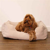 Lit pour chien Rosewood 40 winks cordon tissu côtelé beige