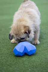 Battersea Feeding Ball Hart Rubber Blue