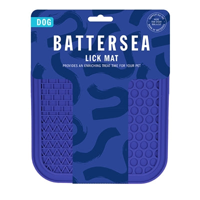 Tapis à lécher Battersea bleu
