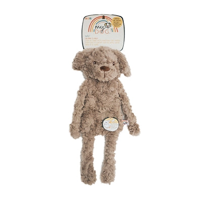 Mon chien peluche chien marron