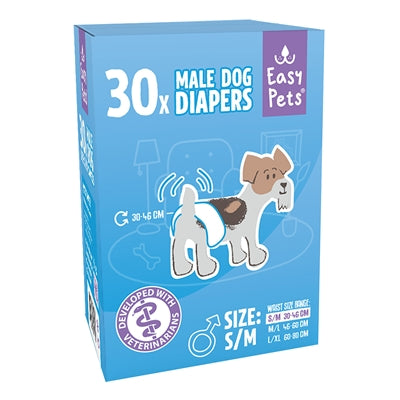 Easypets pañales para perros macho