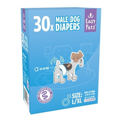 Couches pour chien Easypets mâle