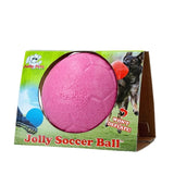 Ballon de foot Jolly rose