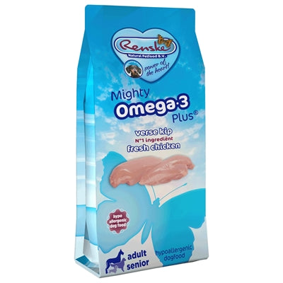 Renske Mighty Omega Plus Adulte Senior Poulet Riz hypoallergénique