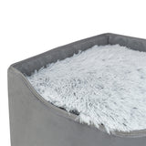 Trixie maison pour chat Harvey gris-blanc noir