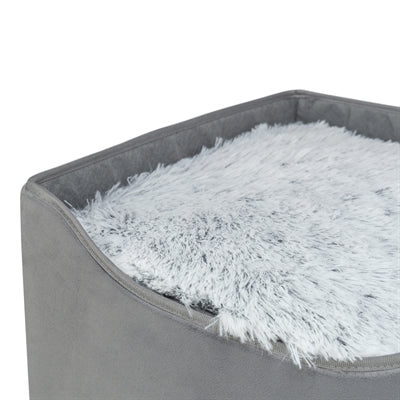 Trixie maison pour chat Harvey gris-blanc noir
