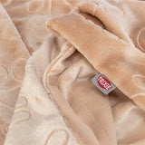 Trixie couverture pour chien Barry peluche douce beige