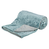 Trixie couverture pour chien Barry peluche douce bleu gris