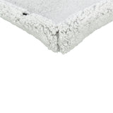 Trixie calida tapis de salon pour rebord de fenêtre réfléchissant la chaleur blanc-gris