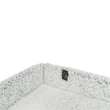 Trixie calida tapis de salon pour rebord de fenêtre réfléchissant la chaleur blanc-gris