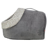 Trixie lit pour chat igloo calida réfléchissant la chaleur gris-blanc noir