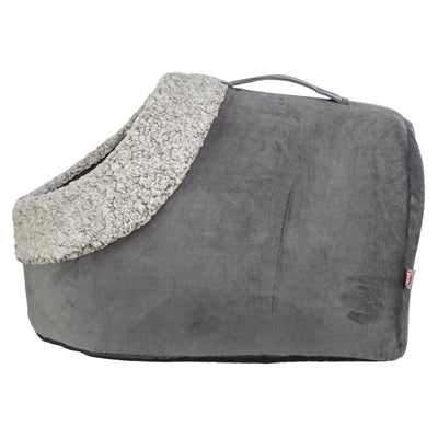 Trixie lit pour chat igloo calida réfléchissant la chaleur gris-blanc noir