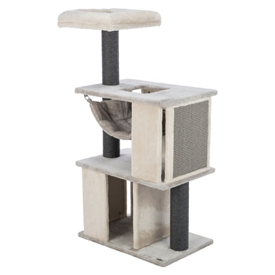 Trixie junior scratching post Harvey with brush white black