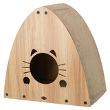Trixie maison de crabe mdf marron clair