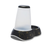 Savic abreuvoir boucle marbre noir or