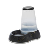 Savic abreuvoir boucle marbre noir or