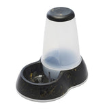 Savic abreuvoir boucle marbre noir or