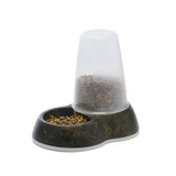 Savic distributeur de nourriture boucle marbre noir or