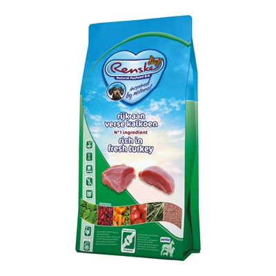 Renske super premium senior dinde sans céréales hypoallergénique