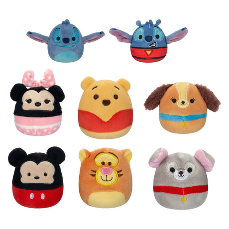 Peluche peluche Scapino squishmallows - personnage surprise disney - 6,5cm