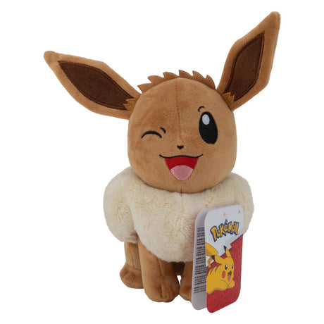 Jazwares peluche Pokémon peluche Évoli, 20 cm