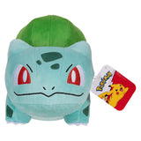Jazwares peluche pokémon bulbasaure en peluche, 30cm