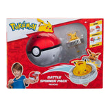 Battle spinner - pack unique pikachu #1 poke ball | 3 pièces
