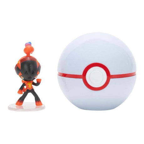 Jazwares Pokémon - Clip N Go Charcadet Premier Bal