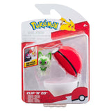 Jazwares pokémon - clip n go sprigatito répétition balle
