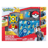 Ensemble cartouchière Pokémon Jazwares, balle rapide, balle à répétition et sac ceinture pikachu