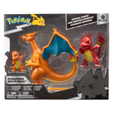 Figurine Jazwares Pokémon Evolution Multipacks - Charmander, Charmeleon Charizard