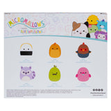 Squishmallows micromallows en peluche câlin - charles, onel, mo, cookie, reed, layla, 6-pack