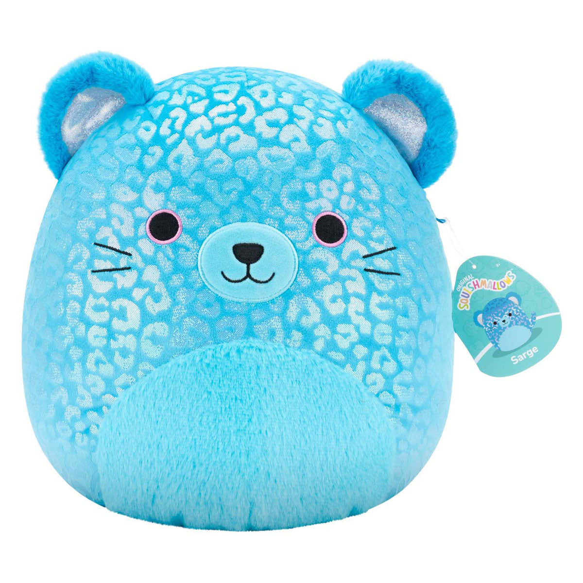 Peluche peluche Squishmallows - jaguar bleu, 30cm