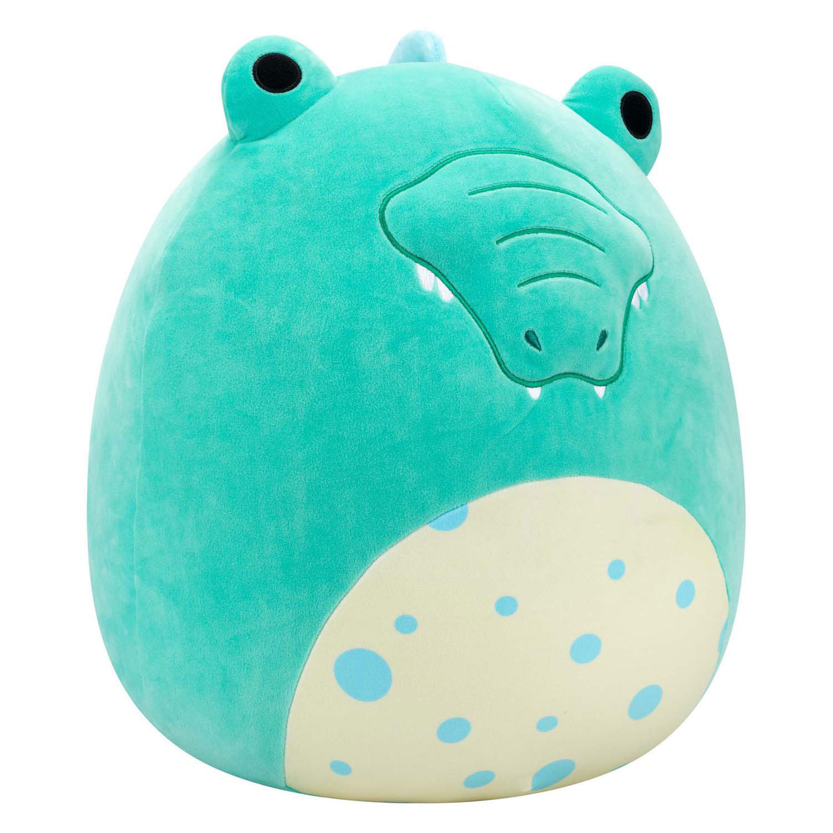 Peluche peluche Squishmallows - alligator tortuga bleu-vert, 40cm