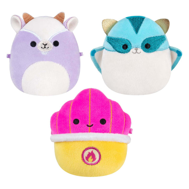 Peluche peluche Squishmallows - micromallows tia, mariska, Louden - 3 pcs.