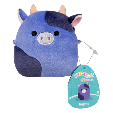 Peluche peluche Jazwares squishmallows - micromallows ingred, amélie, daisuke - 3pcs.
