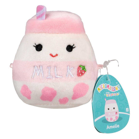 Peluche peluche Jazwares squishmallows - micromallows ingred, amélie, daisuke - 3pcs.