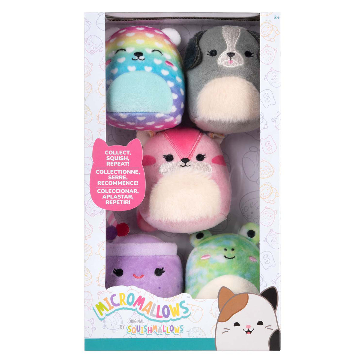 Jazwares squishmallows peluche micromallows en peluche, 5 pcs.
