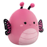 Peluche peluche Jazwares squishmallows - marcelina le papillon monarque rose - 40cm