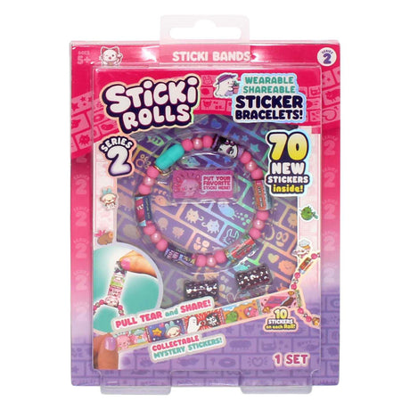 Bracelet Jazwares sticki rolls avec 70 autocollants
