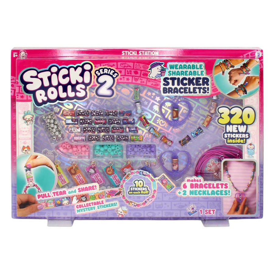 Fabrication de bracelets sticki Jazwares - 320 autocollants