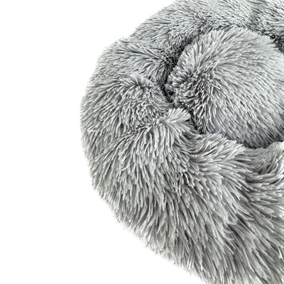 Sazzz lit pour chien moelleux gris clair