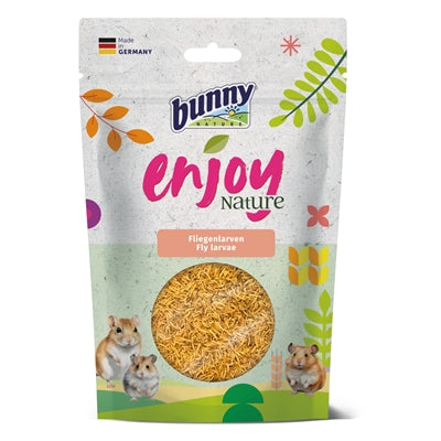 Bunny nature Enjoynature larves de mouches