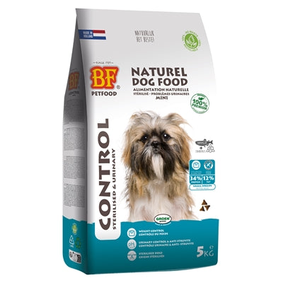 Contrôle des aliments pour animaux de compagnie Bf, petit et large