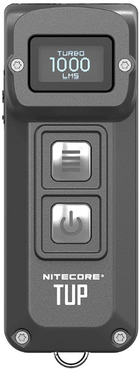 Nitecore tup lampe porte-clés rechargeable gris