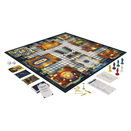 Hasbro Cluedo, le jeu policier classique