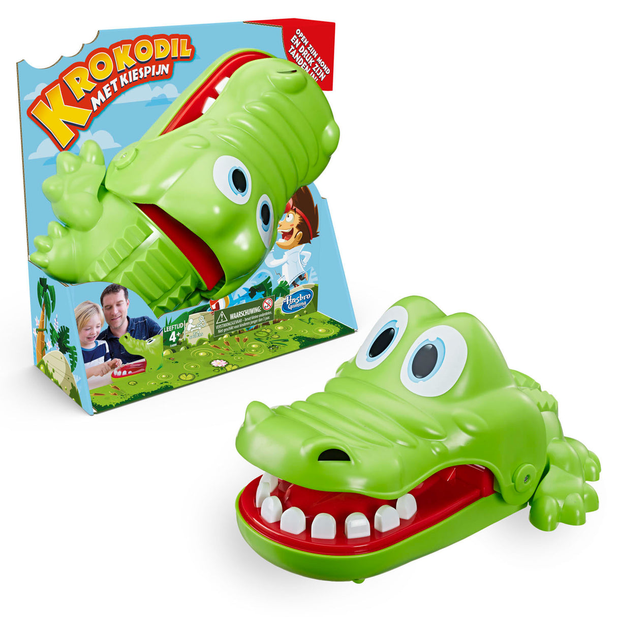 Hasbro krokodil z zobobolom