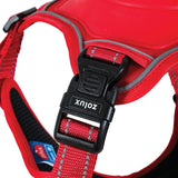 Harnais pour chien Zolux easyride rouge
